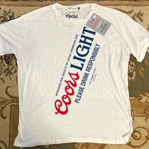 The Laundry Room NWT XL Coors Light T-Shirt